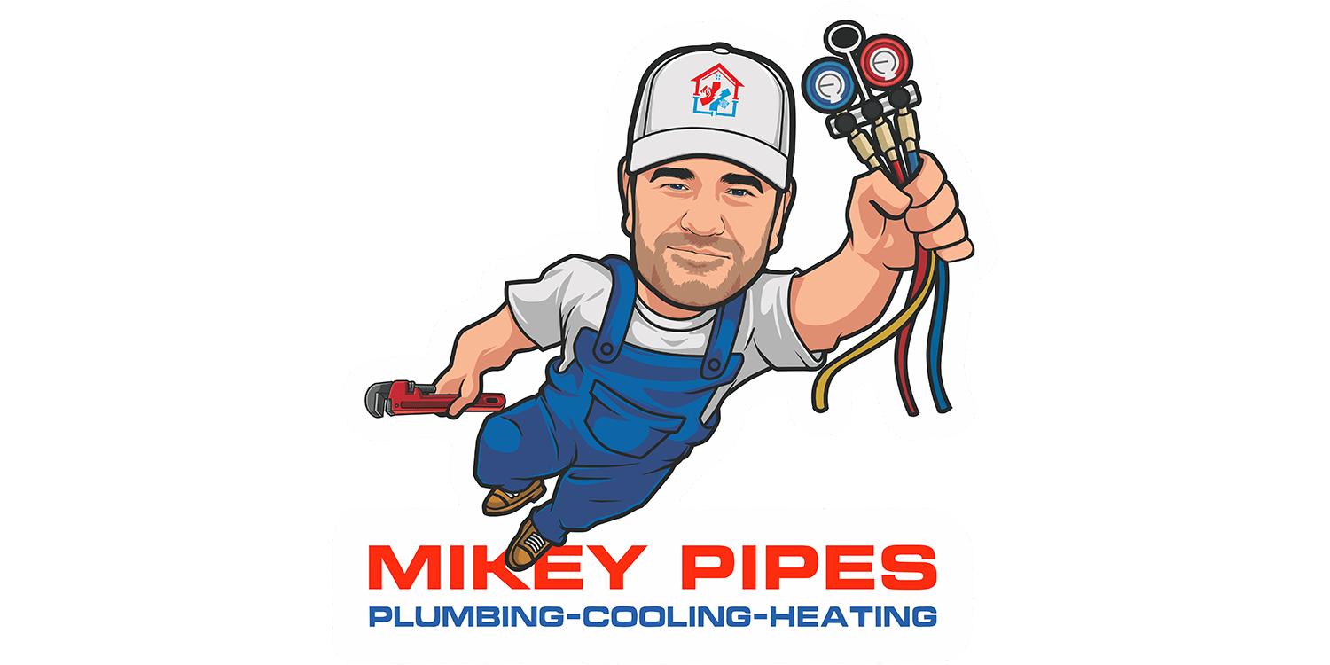 Mikey Pipes running cartoon