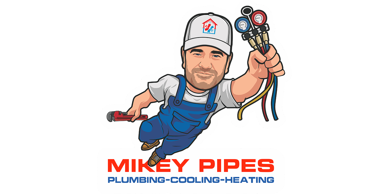 Mikey Pipes running cartoon